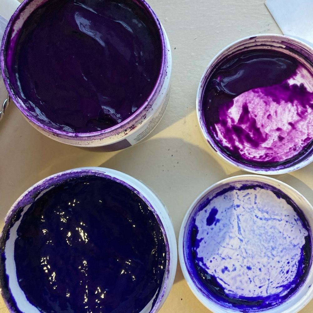 Overtone Coloring Conditioner Bundle Extreme Purple Extreme Blue Lot Set